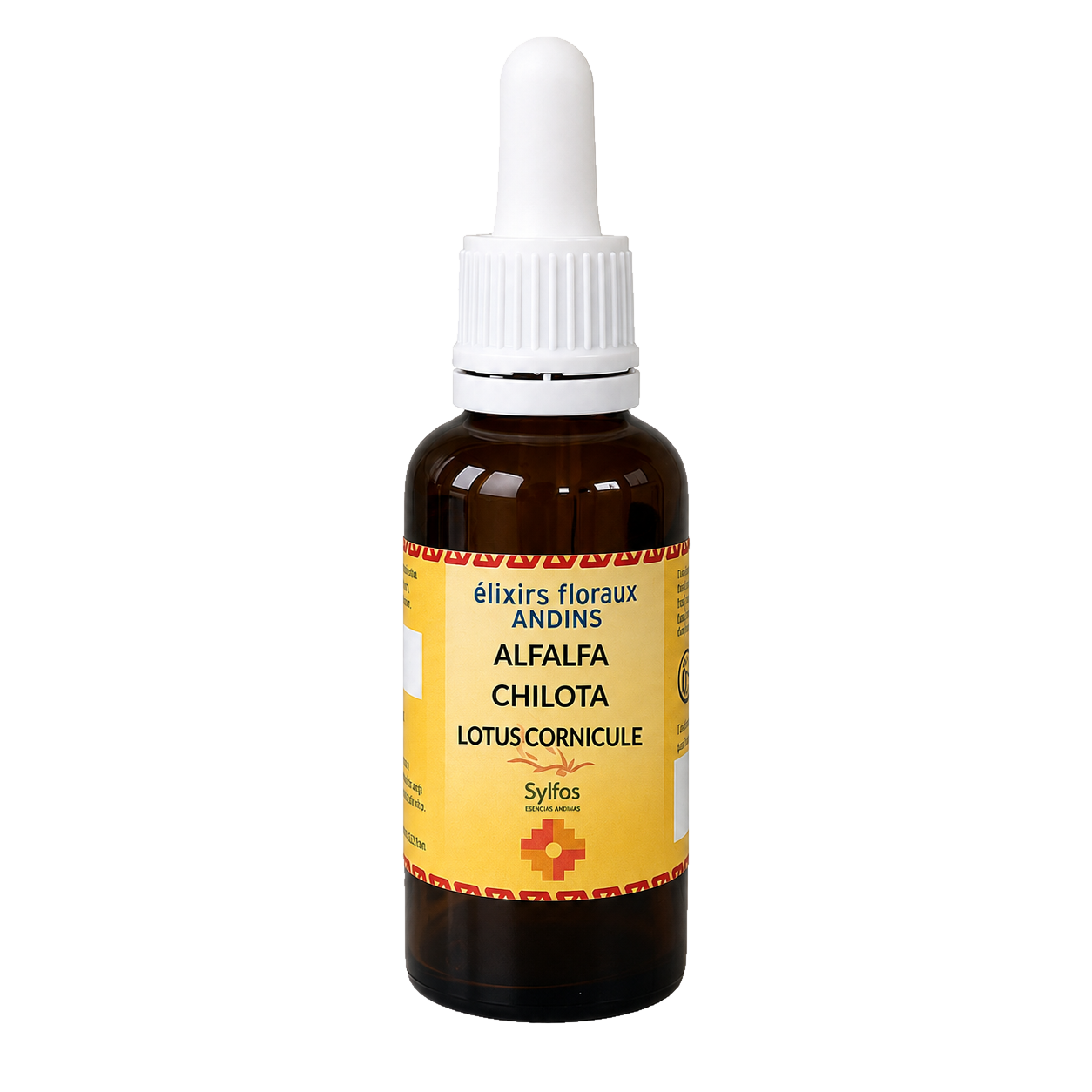 Flacon Alfalfa Chilota — Élixirs floraux andins SYLFOS